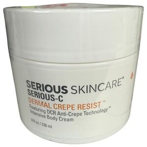 Serious Skincare Serious‎ C Dermal Crepe Resist Intensive Body Cream 8oz 236ml